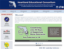 Tablet Screenshot of heartlanded.org